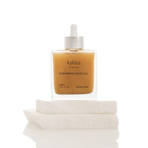 Shimmering body oil Golden Muse
