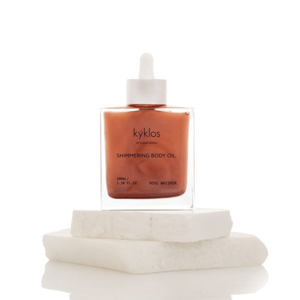 Shimmering body oil Rose Glow